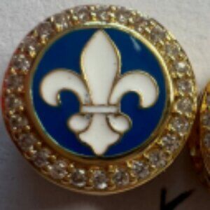 Pandora Gold New Orleans Exclusive Charm Bead Charm Travel Charm